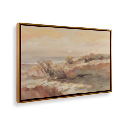 «Golden Dunes» par Silvia Vassileva, reproduction d'art sur toile