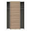 Schach&matt Manufactured Wood Wardrobe