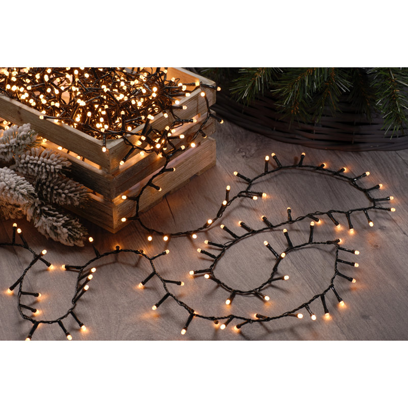 Aurora 5816.6cm LED Indoor / Outdoor String Lights, Warm White