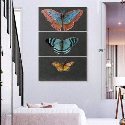 Brampt papillons sur ardoise II