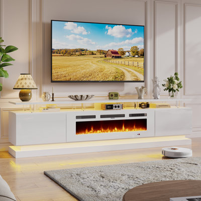 TV Stand With Fireplace