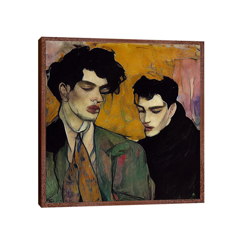If You Were Mine, 2023 by Brain Wave Cult - Gallery-Wrapped Canvas Giclée on Canvas, 66.04 cm H x 66.04 cm W