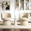 Tabouret de coiffeuse 27,9 po-61620222