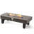 54-inch iron fire pit table (stone)