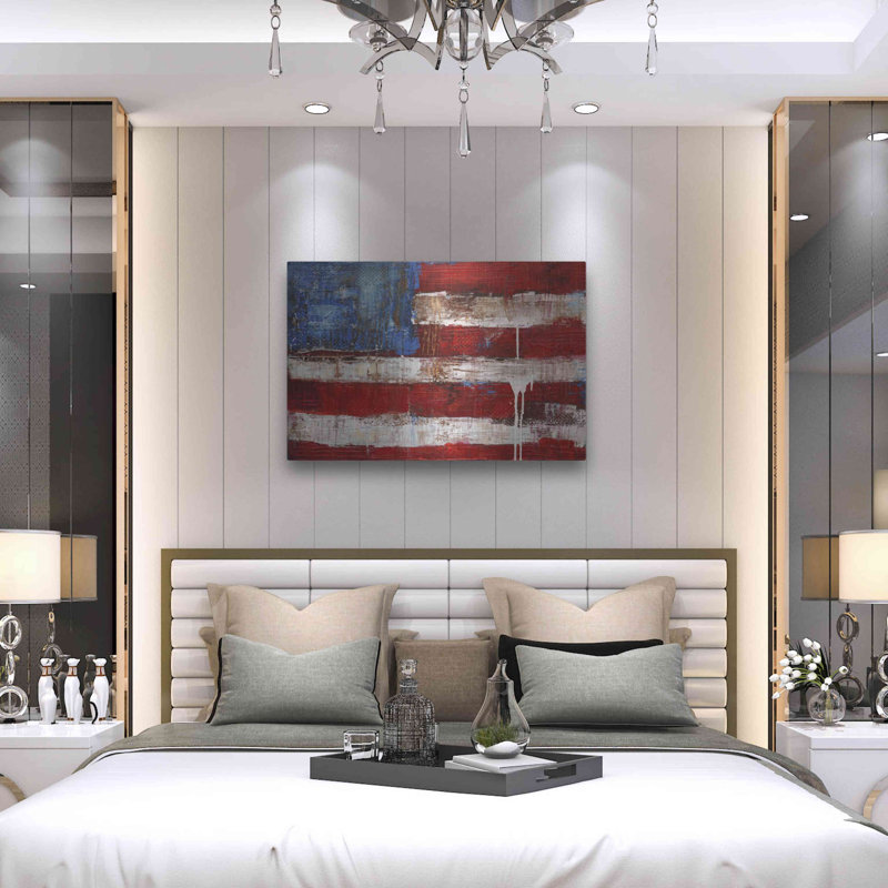 «Ashley American Flag» par Erin Ashley, H 24 po x l 36 po