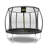 Moxie 10 FT Pumpkin-Shaped Outdoor Trampoline with Enclosure Set and with Safety Net, Mat, Pat-53906705