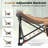 2 PCS Portable Folding Camping Chair with 500 LBS Support Side Pocket and Carry Bag-1783863122