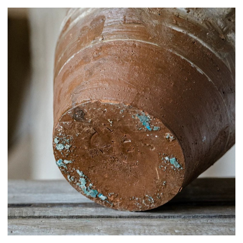 Pot Restoration en argile brune