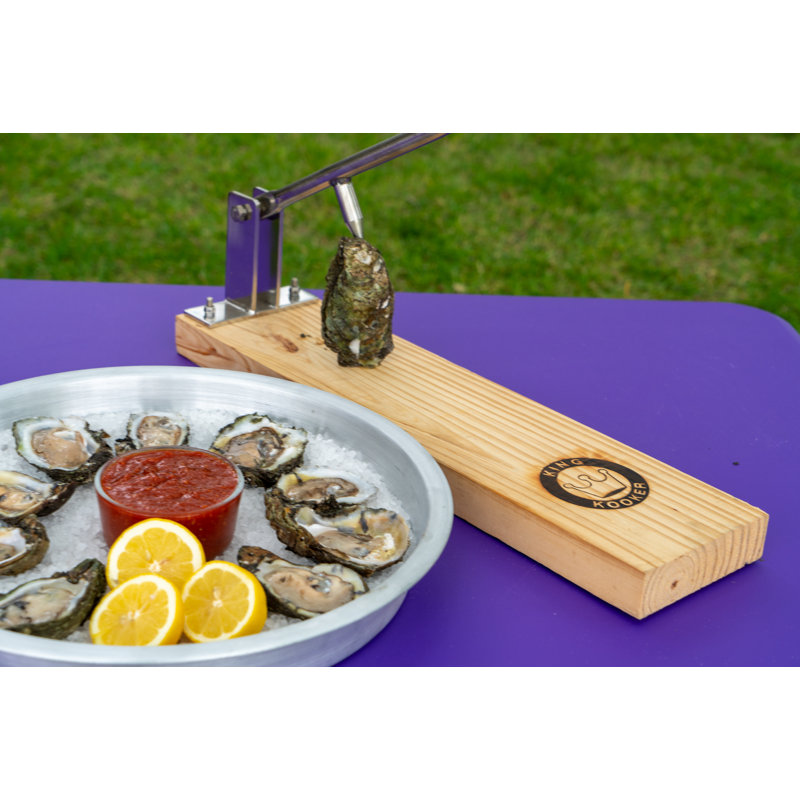 King Kooker Stainless Steel Oyster Opener and Oyster Knife Set Wayfair