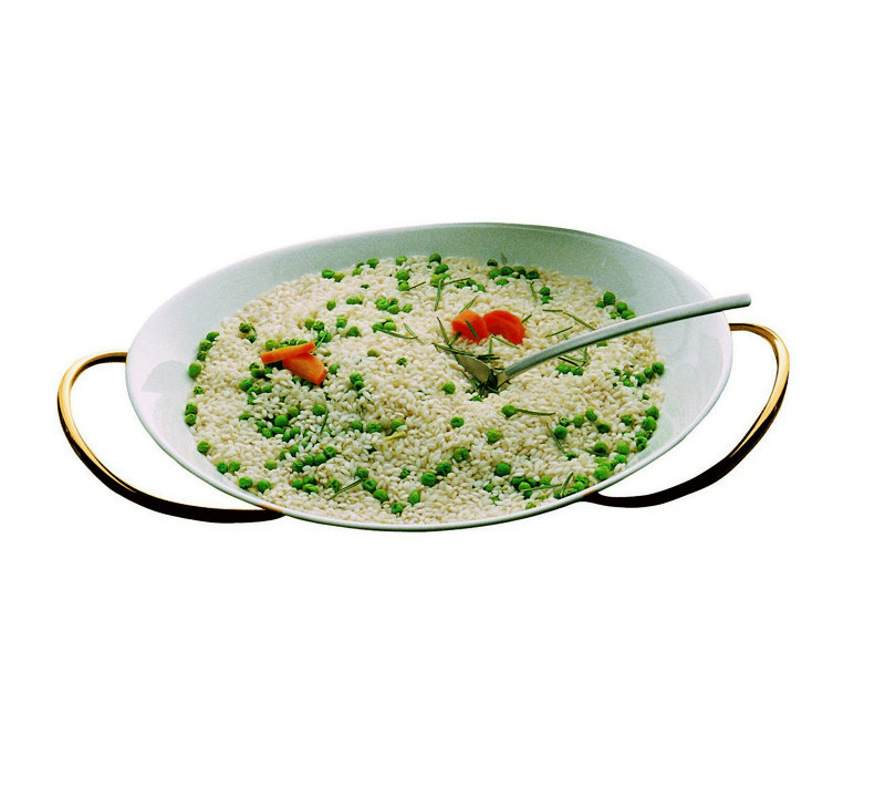 Due Risotto Bowl, Matte Gold