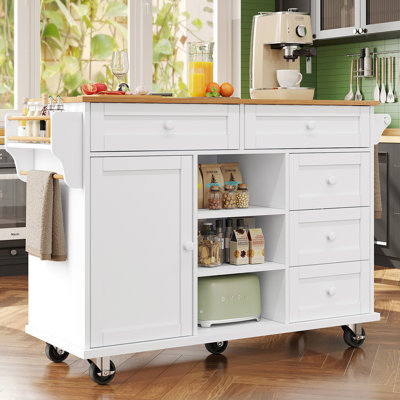 Wood Kitchen Island