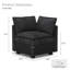 Fauteuil d'angle sans accoudoirs en Lille Chenille-108055252
