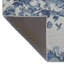 Tapis décoratif moderne à motif bleu arbre, fleur et cigogne-1355190420