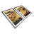 Elegant Decorative Framed MDF Paintings (2 Pieces), 15.0 x 20.9 Inches | 100% MDF (Thickness: 0.1 Inches) with 100% Wooden Frames (Thickness: 0.8 Inches) | Perfect for Living Room, Bedroom & Office Décor, Stylish and Eye-Catching