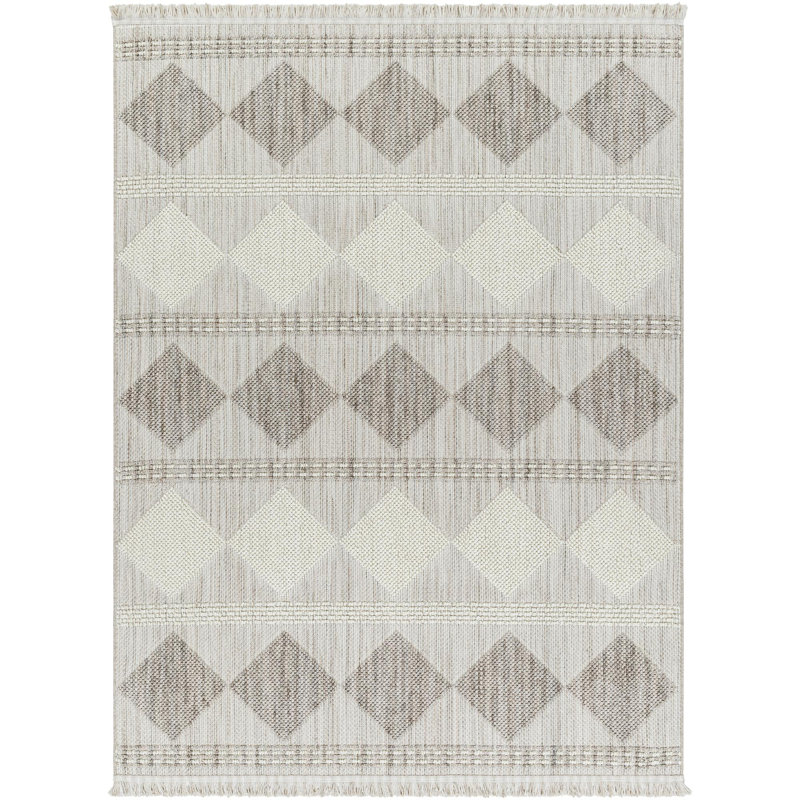 Geometric Indoor Rug, Rectangle 8'11" x 12'