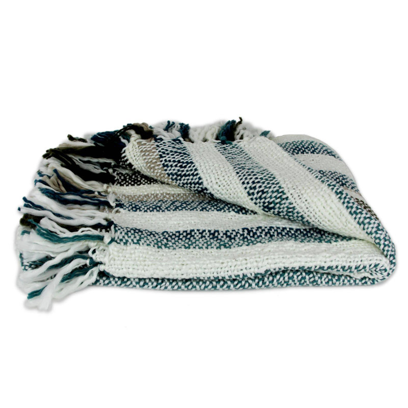 The Seema Hand Woven Throw Blanket