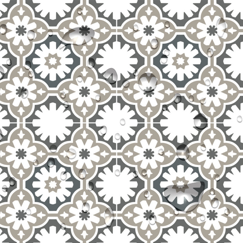 Carreau de mosaïque auto-adhésif en vinyle 12 po x 12 po
