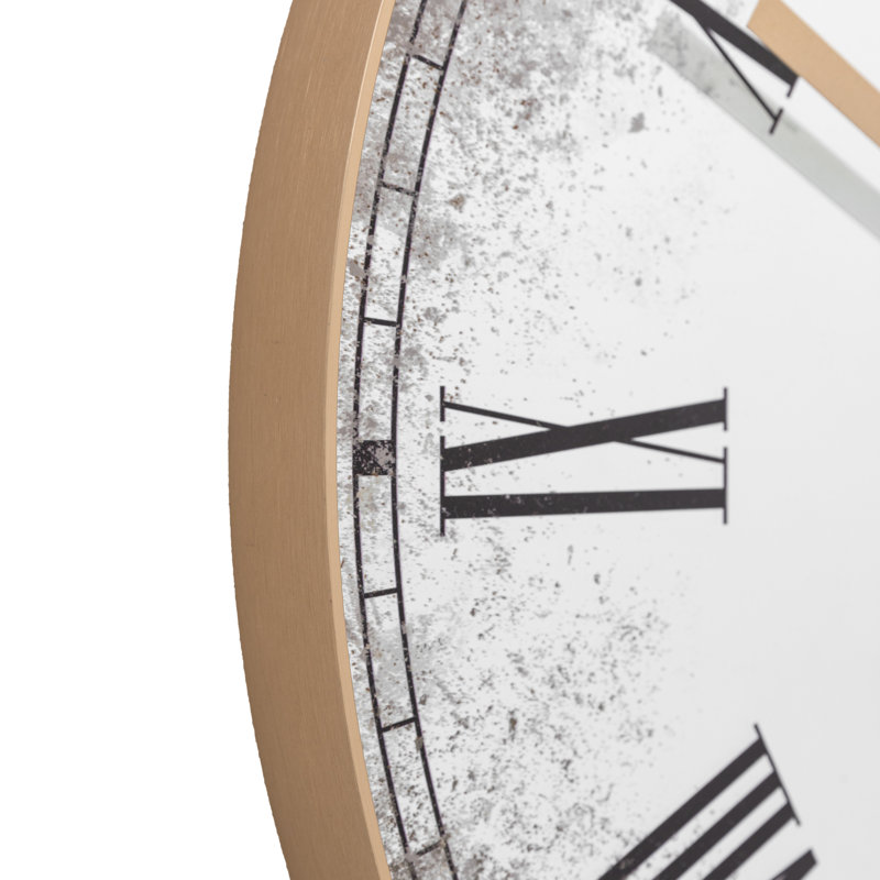 Chester Wall Clock 50cm, Gold