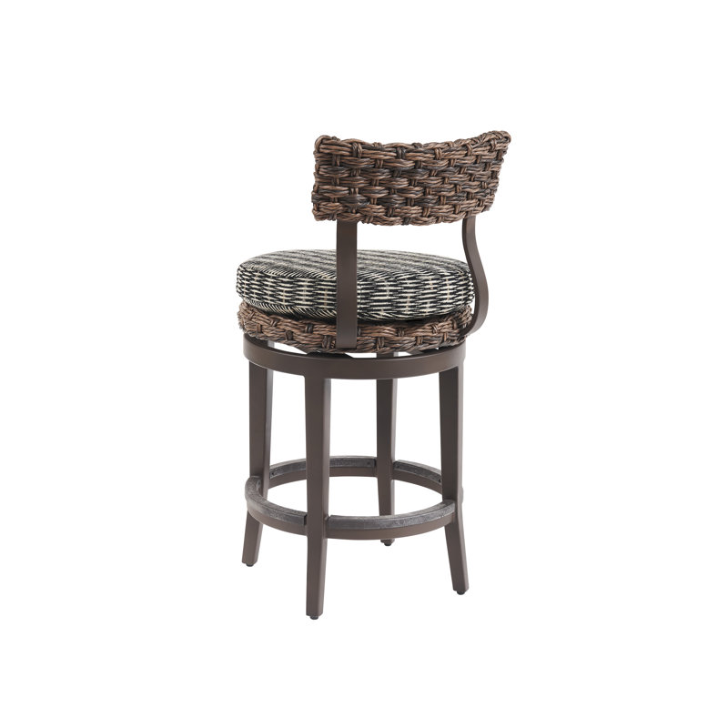 Tabouret de bar avec coussin Kilimanjaro, 27"