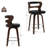 Mundrae Swivel Solid and Manufactured Wood Barstool (Set of 3) -1655989051