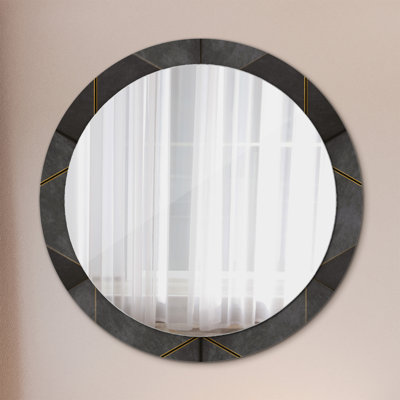 Huldar Glass Flat Wall Mirror