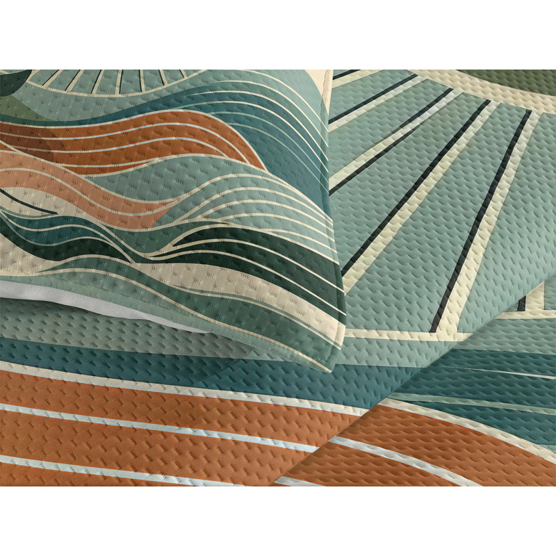Polyester Coverlet, Queen Coverlet + 2 Standard Shams
