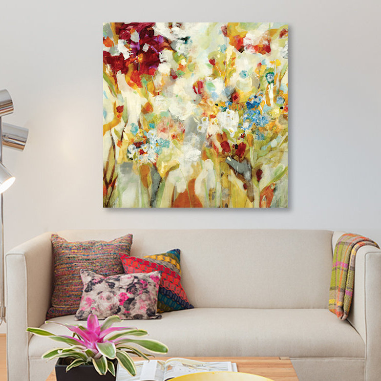 «Piquant» par Jill Martin - impression sur toile tendue, H 26 po x l 26 po x P 1,5 po, Toile tendue, Pas de tapis