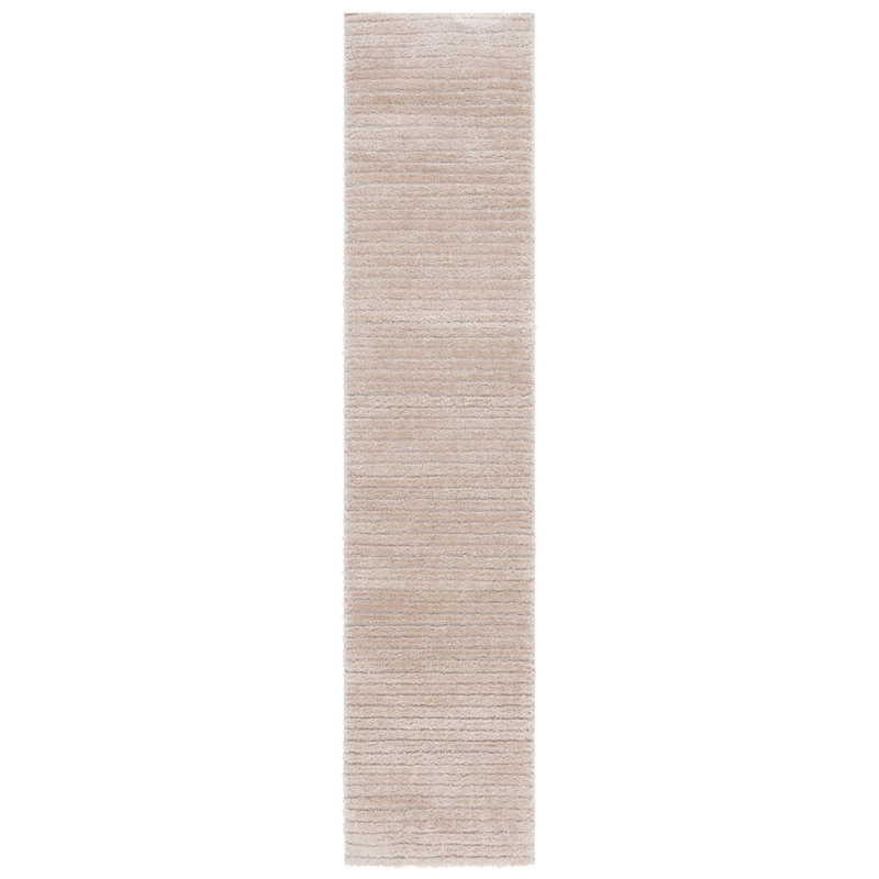 Tapis de couleur unie à poils longs Tahoe Performance, Tapis de couloir 2 pi x 9 pi