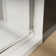 56-60 in. W x 72 in. H Semi-Frameless Pivot Shower Door in Brushed Nickel