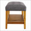 Banc capitonné capitonné