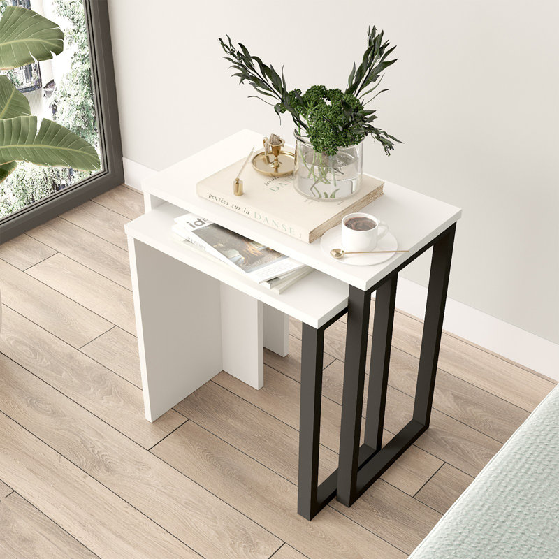 Locelso Coffee Table, White