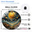 Horloge murale 12 po