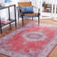 Tapis oriental rouge / bleu / gris Joonwon-930906653