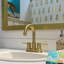 Robinet de salle de bain central avec drain Lulani St. Lucia-50297481