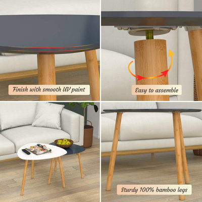 Brittaini Solid Wood Nesting Tables
