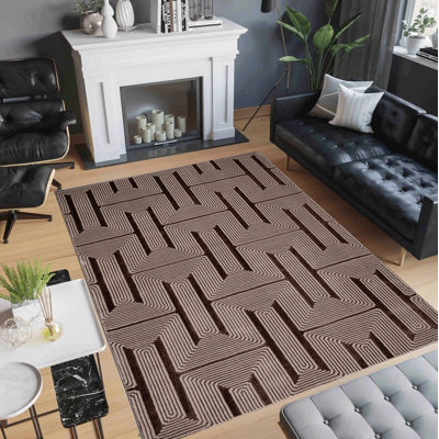 Large Shaggy Rugs Non Slip Living Room Hallway Fluffy Bedroom Carpet Mats