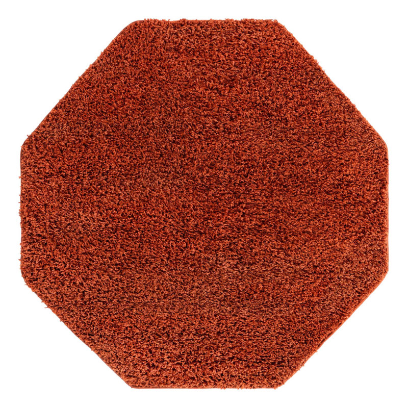 Tapis terre cuite Santra, Octogone 4 pi 1 po
