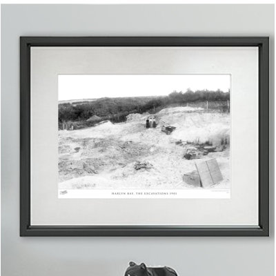Harlyn Bay, The Excavations 1901 - Single Picture Frame Print