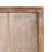 Wide Wood Framed Wall Décor with Raised Metal Paddles