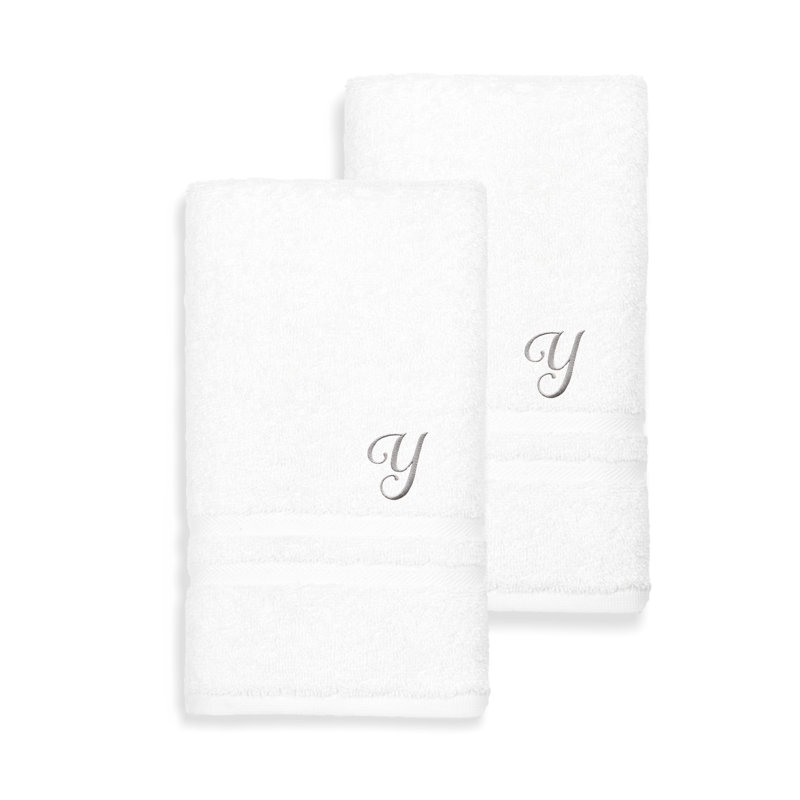 Débarbouillette 100% coton Denzi, Y, Blanc