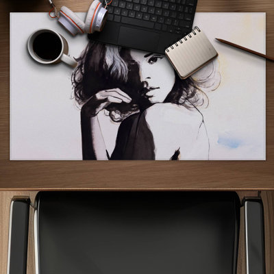 Almost nude - 14.00"x24.25" Desk mat