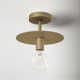 Sawvel 1 - Light 10" Semi Flush Mount