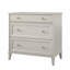 Commode 2 tiroirs avec bureau coulissant