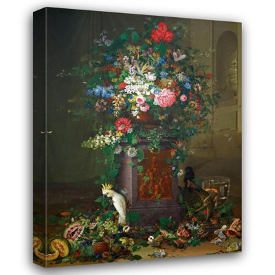 "Homage to Jacquin" by  Johann Knapp - Gallery Wrap Canvas Wall Art