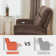 Endrik 78.3" Width Wall Hugger Power Reclining Loveseat with Console, for Small Spaces Living Room and RV