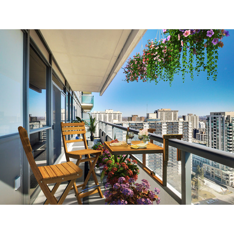 Table de balcon en bois massif Culp