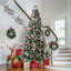 Sapin de Noël artificiel givré 7,5 pi avec 500 lumières Kaylisa -1027120900