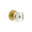 Viaggio Circolo Rosette Privacy (Bed & Bath) With Quadrato Crystal Knob-2030137115-2030137110
