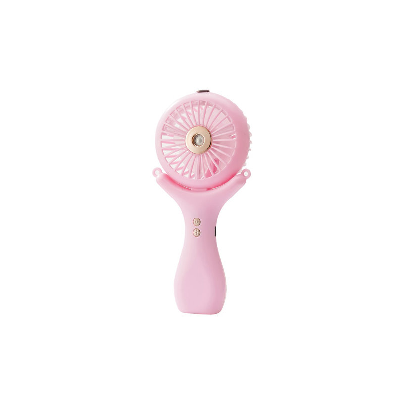 Ventilateur portatif à brume d'eau kbndieu, Pink