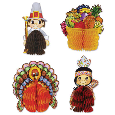 Paper Thanksgiving Centerpiece